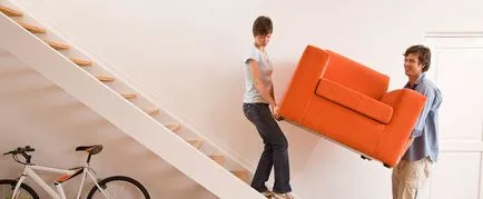 Punerea lucruri atunci când se deplasează la reguli simple