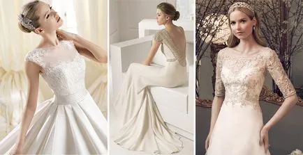 Modest rochie de mireasa frumoase stiluri scurte și lungi cu fotografie (modeste) Modest rochie de mireasa stiluri frumoase scurte și lungi cu fotografii