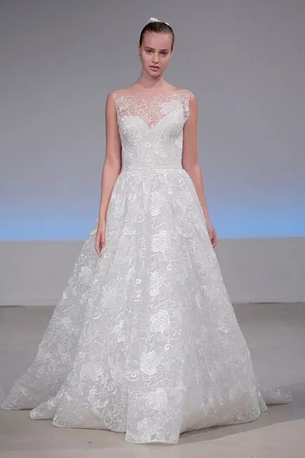 Modest, dar frumoasa rochie de mireasa 2017-2018