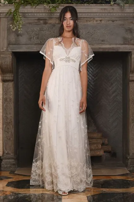 Modest, dar frumoasa rochie de mireasa 2017-2018