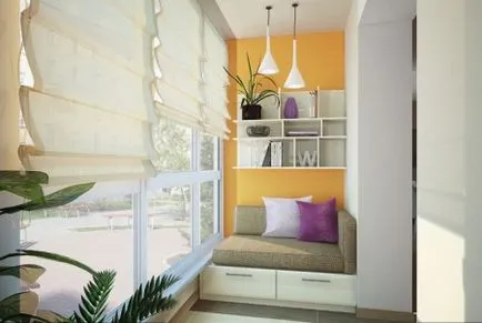 Dormitorul pe balcon (47 poze) modul de a face un pat cu acces la loggia