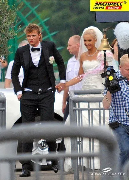 Nunta Dmitry Tarasova și Olgi Buzovoy