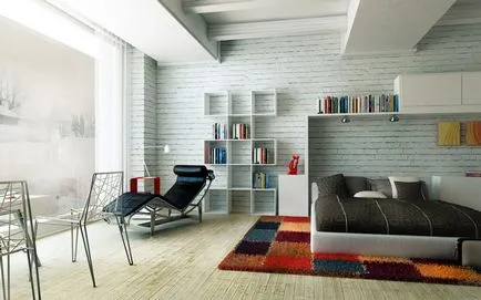 rafturi de perete elegant, în interiorul casei toate opțiunile (44 poze)