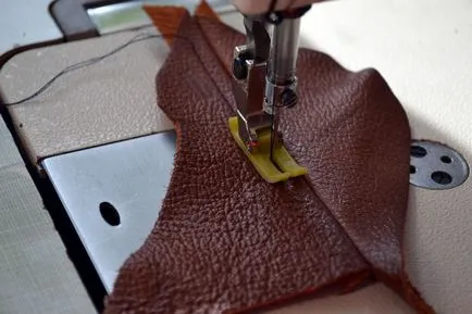 Sac cu propriile mâini, de model și de cusut de genti din piele