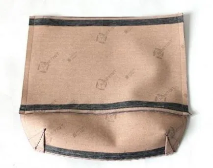 Sac cu mâinile de la un simplu model de pungi de piele realizate manual, instrucțiuni pas cu pas, cu fotografii și