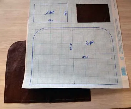 Sac cu propriile mâini, de model și de cusut de genti din piele