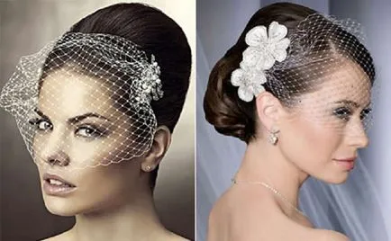 coafura de nunta cu opțiuni de voal țesut și hair styling, foto și video
