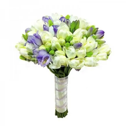 Buchet de frezii - un buchet frumos pentru un mod delicat