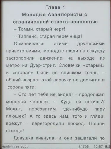 Texet TB-116 - Prezentare generală nyashnye e-book