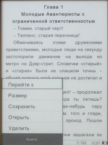 Texet TB-116 - Prezentare generală nyashnye e-book