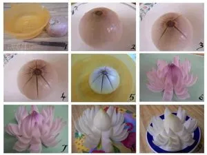 feluri de mâncare de decorare masă festivă cu mâinile sale foto c