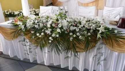 Decorarea sălii pentru ideile de culoare nunta, fotografii și prețurile sunt orientative