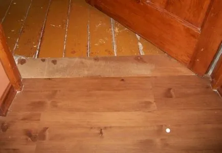 De stabilire a laminat pe o podea de lemn, construirea portal (de stabilire a laminat din lemn) De stabilire a laminat pe o podea de lemn, portalul de construcție