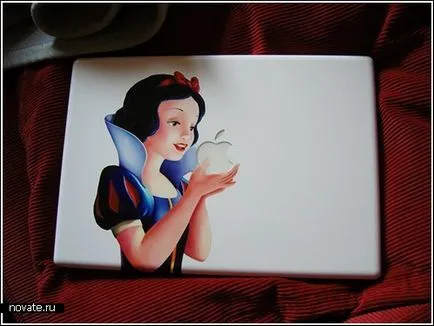 Decorați laptop - simplu
