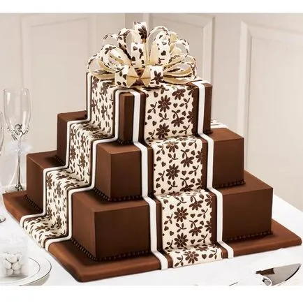 Decoreaza tort pentru nunta tipuri de populare și unice de bijuterii