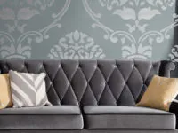 Stencil pentru a decora mâinile lor și șabloane de aplicații