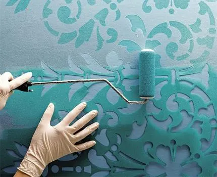 Stencil pentru pereți cu propriile sale mâini 4 master class cu pas cu pas fotografii (orice alte decoratiuni) Stencil pentru pereți cu propriile sale mâini 4 master class cu pas cu pas fotografii