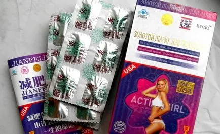 Top 10 pastile eficiente din China dieta și 2 de funcționare, dar este foarte periculos
