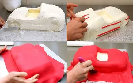 Tort „mașină“ pas master class cu pas, foto și video (master) Tort „mașină“ pas master class cu pas, foto și video