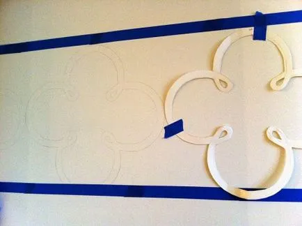 Stencil pentru pereți cu propriile sale mâini 4 master class cu pas cu pas fotografii (broșe cercei orice alt) Stencil pentru pereți cu propriile sale mâini 4 master class cu pas cu pas fotografii