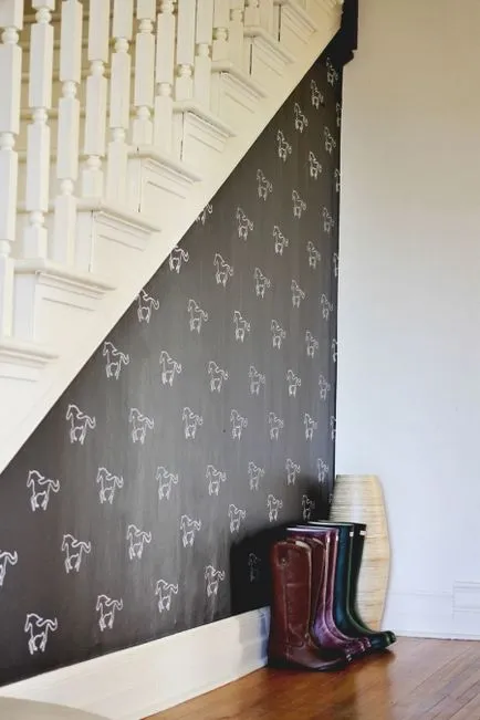 Stencil pentru pereți cu propriile sale mâini 4 master class cu pas cu pas fotografii (broșe cercei orice alt) Stencil pentru pereți cu propriile sale mâini 4 master class cu pas cu pas fotografii