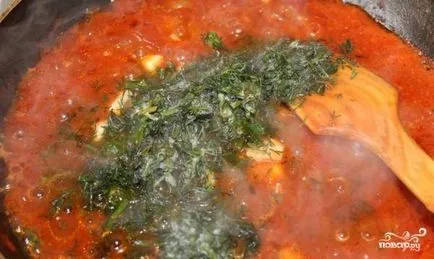Carne de pui cu sos - un pas cu pas reteta cu fotografii de pe (bucătar) Carne de pui cu sos - un pas cu pas reteta cu fotografii de pe