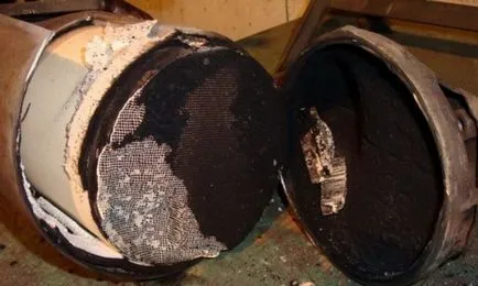 Demontarea și curățarea motorului diesel filtru de particule foto și video