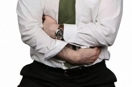 Desenarea dureri în abdomen la bărbați (trăgând) Desenarea dureri în abdomen la bărbați