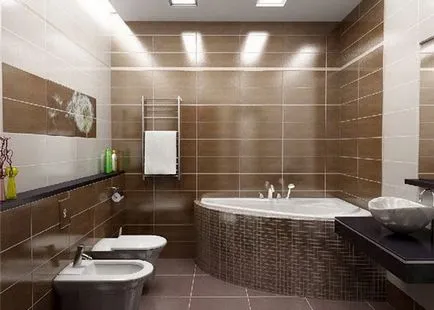 Băi colț de selecție baie și de design de o cameră de 100 de idei gata făcute