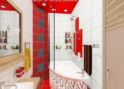 Băi colț de selecție baie și de design de o cameră de 100 de idei gata făcute