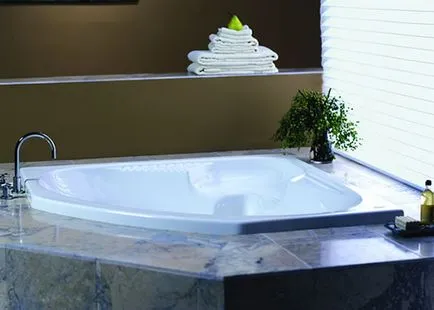 Băi colț de selecție baie și de design de o cameră de 100 de idei gata făcute