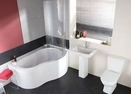 Băi colț de selecție baie și de design de o cameră de 100 de idei gata făcute