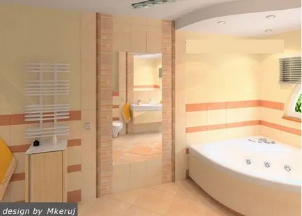 Băi colț de selecție baie și de design de o cameră de 100 de idei gata făcute