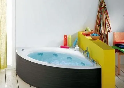 Băi colț de selecție baie și de design de o cameră de 100 de idei gata făcute