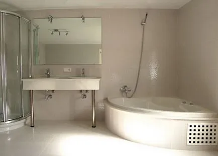 Băi colț de selecție baie și de design de o cameră de 100 de idei gata făcute