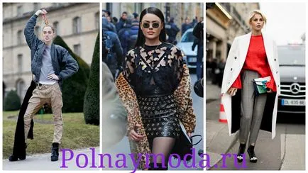 Street Fashion în 2017, care sunt în Europa, în primăvara anului 2017 - un mod complet