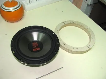 Instalarea difuzoarelor mister mj-650 în ușa din față a Grant FRET