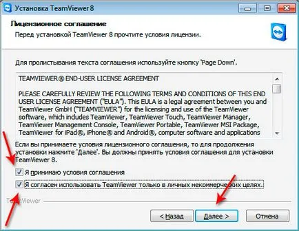 Programul de instalare TeamViewer