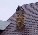 horn Aparate de pe acoperișul de ieșire corectă prin horn acoperiș (unitate) coș de fum Aparatură pe acoperișul de ieșire corectă prin coș de fum acoperiș