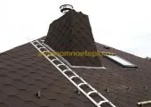 horn Aparate de pe acoperișul de ieșire corectă prin horn acoperiș (cuptor) coș de fum Aparatură pe acoperișul de ieșire corectă prin coș de fum acoperiș