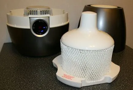 Umidificator cu aparate ionizator și funcționare (aer) Principiu Umidificator cu aparate ionizator și principiul de funcționare