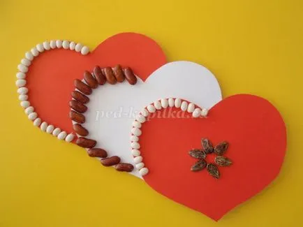 Valentine cu propriile mâini pentru copii preșcolari (pentru a aplica conturul adeziv) propriile lor mâini Valentines pentru copii de copii preșcolari
