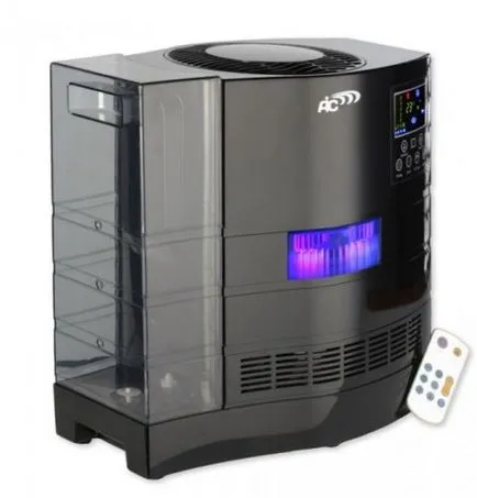 Umidificator cu tipuri de ionizatorul beneficii, modul de utilizare
