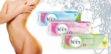 Veet Cremă depilatoare pentru instrucțiuni de utilizare, pret, recenzii, descrieri