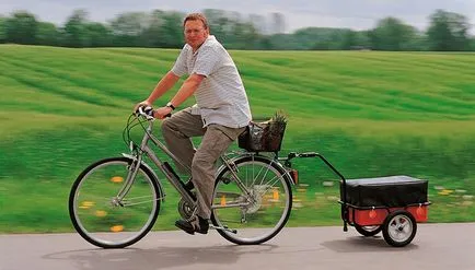 remorcă biciclete cu mâinile lor - se va lua, etape de fabricație, care au nevoie de o remorcă bicicletă