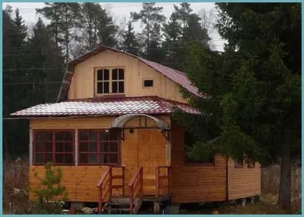Veranda la casa cu propriile sale mâini desene, fotografii, cum să se atașeze la un pridvor casa din lemn (lor) Veranda la casa cu propriile sale mâini desene, fotografii, cum să se atașeze la un pridvor casa din lemn