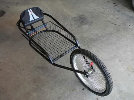 remorcă biciclete cu mâinile lor pe DIY
