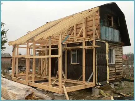 Veranda la casa cu propriile sale mâini desene, fotografii, cum să se atașeze la un pridvor casa din lemn (verandă) Veranda la casa cu propriile sale mâini desene, fotografii, cum să se atașeze la un pridvor casa din lemn