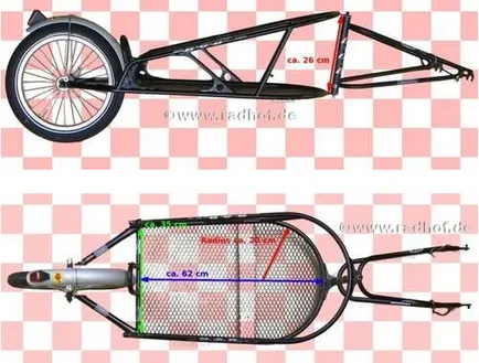 remorcă biciclete cu mâinile lor pe DIY