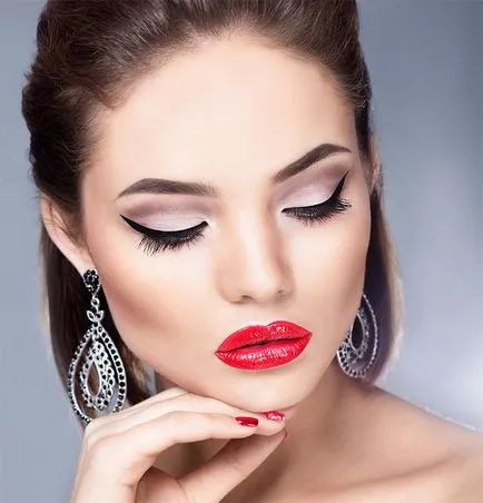 Seara machiaj pas cu pas, cu fotografii și descriere (seara ochi machiaj) Seara make-up pas cu pas, cu fotografii și descriere